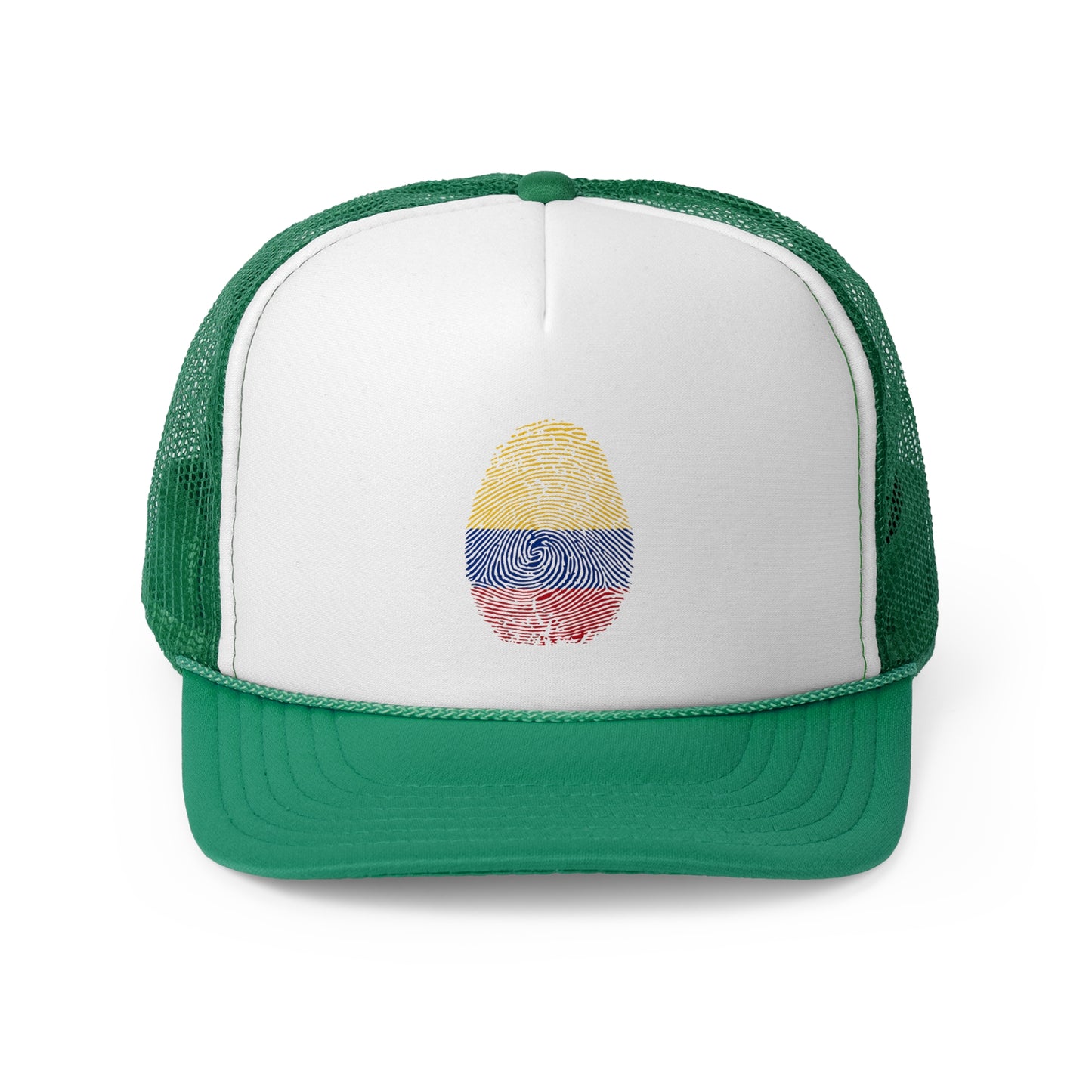 COLOMBIA Fingerprint flag Soccer World Cup Fan Hat (UNISEX)