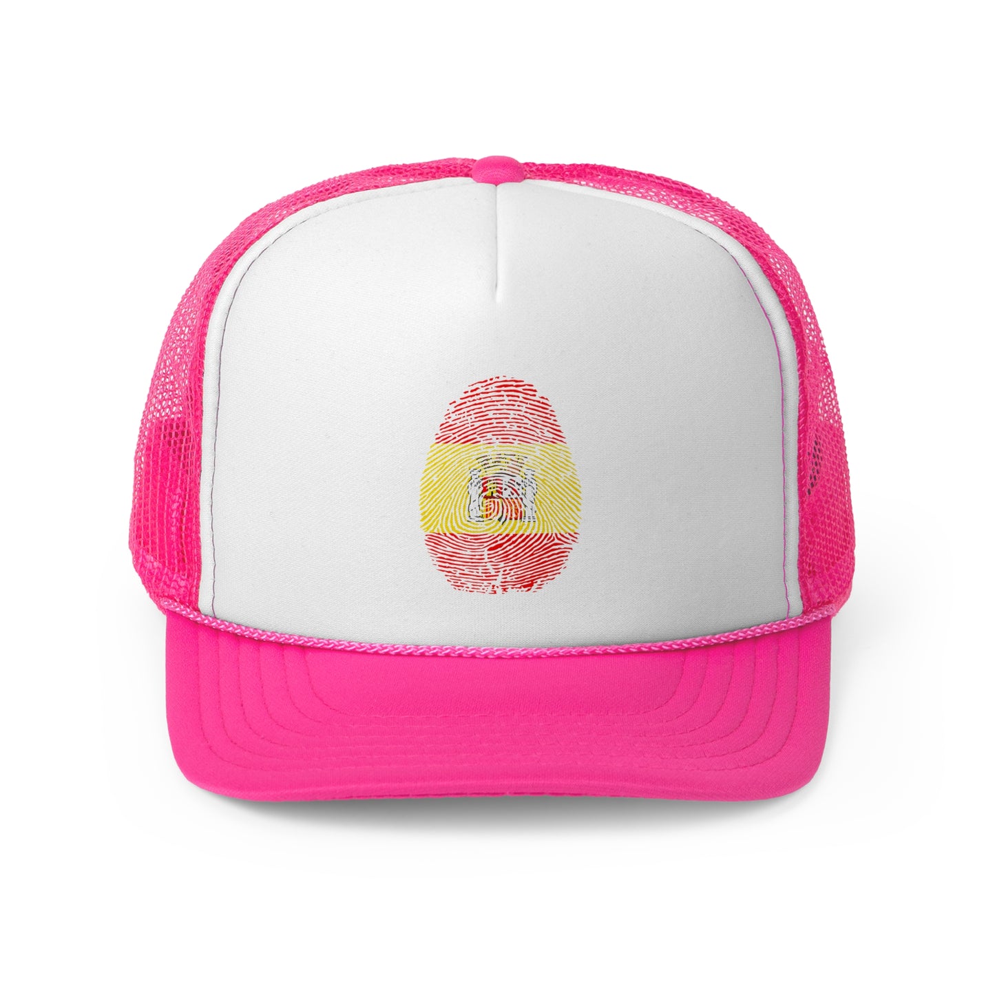 SPAIN Fingerprint flag Soccer World Cup Fan Hat (UNISEX)
