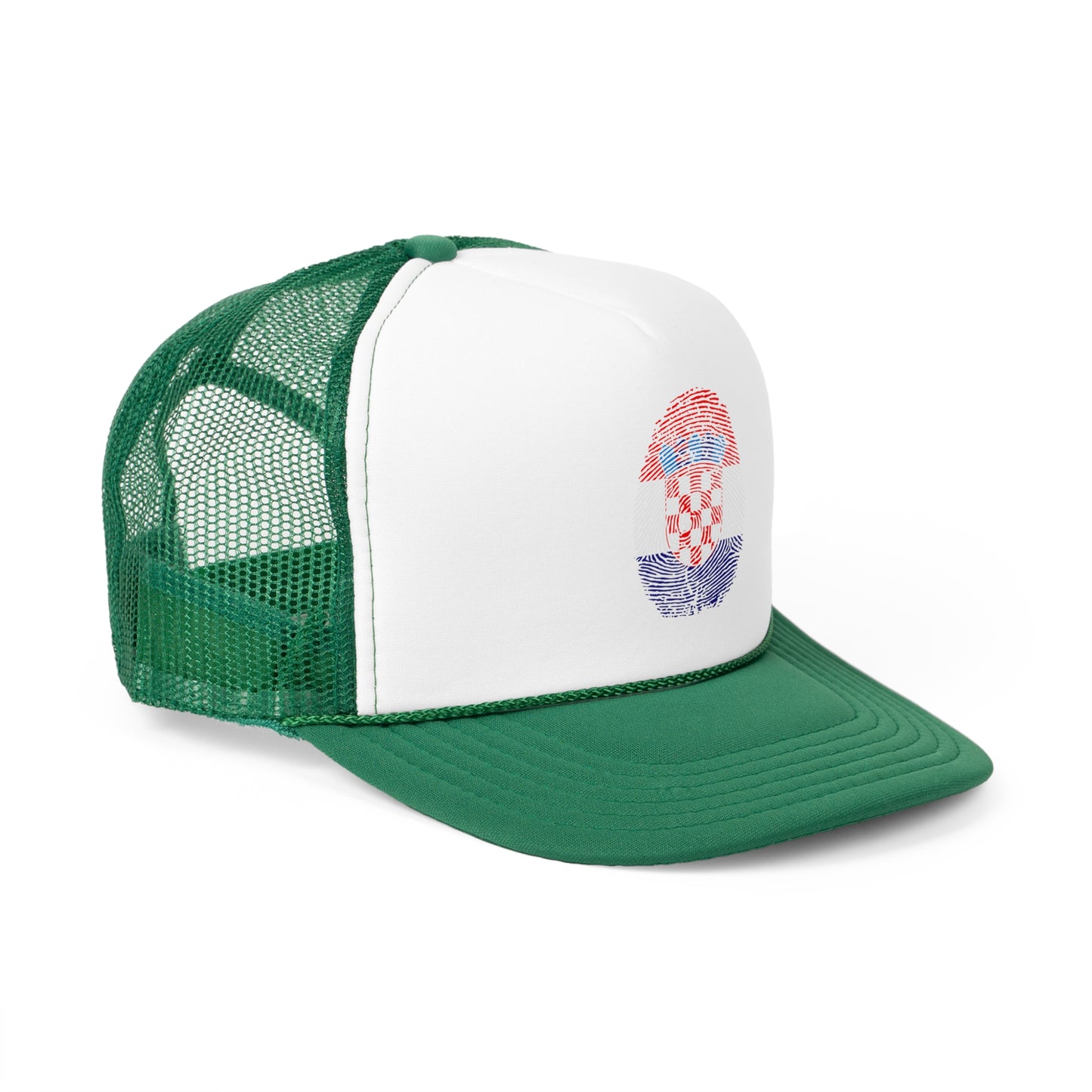 CROATIA Fingerprint flag Soccer World Cup Fan Hat (UNISEX)