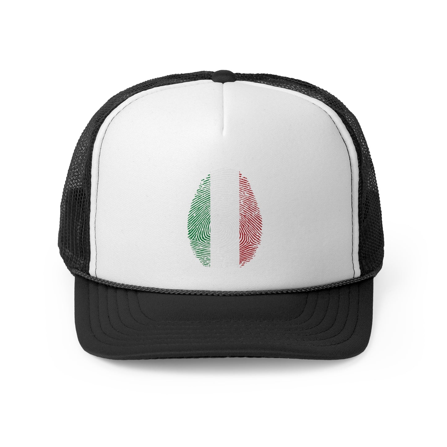 ITALY Fingerprint flag Soccer World Cup Fan Hat (UNISEX)