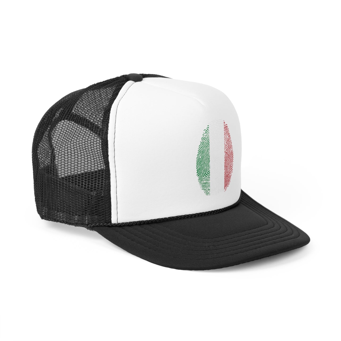 ITALY Fingerprint flag Soccer World Cup Fan Hat (UNISEX)