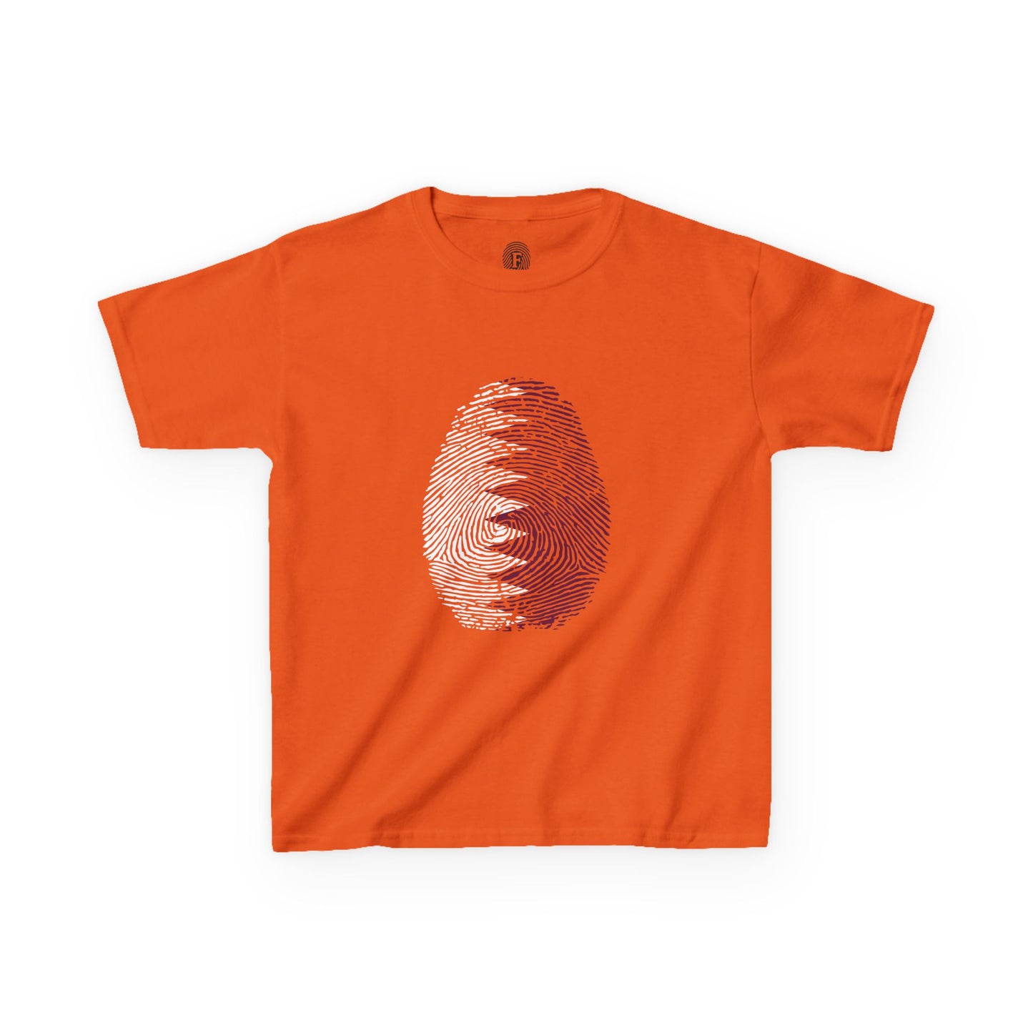 QATAR Fingerprint flag Soccer World Cup Fan T-Shirt (KIDS - UNISEX)