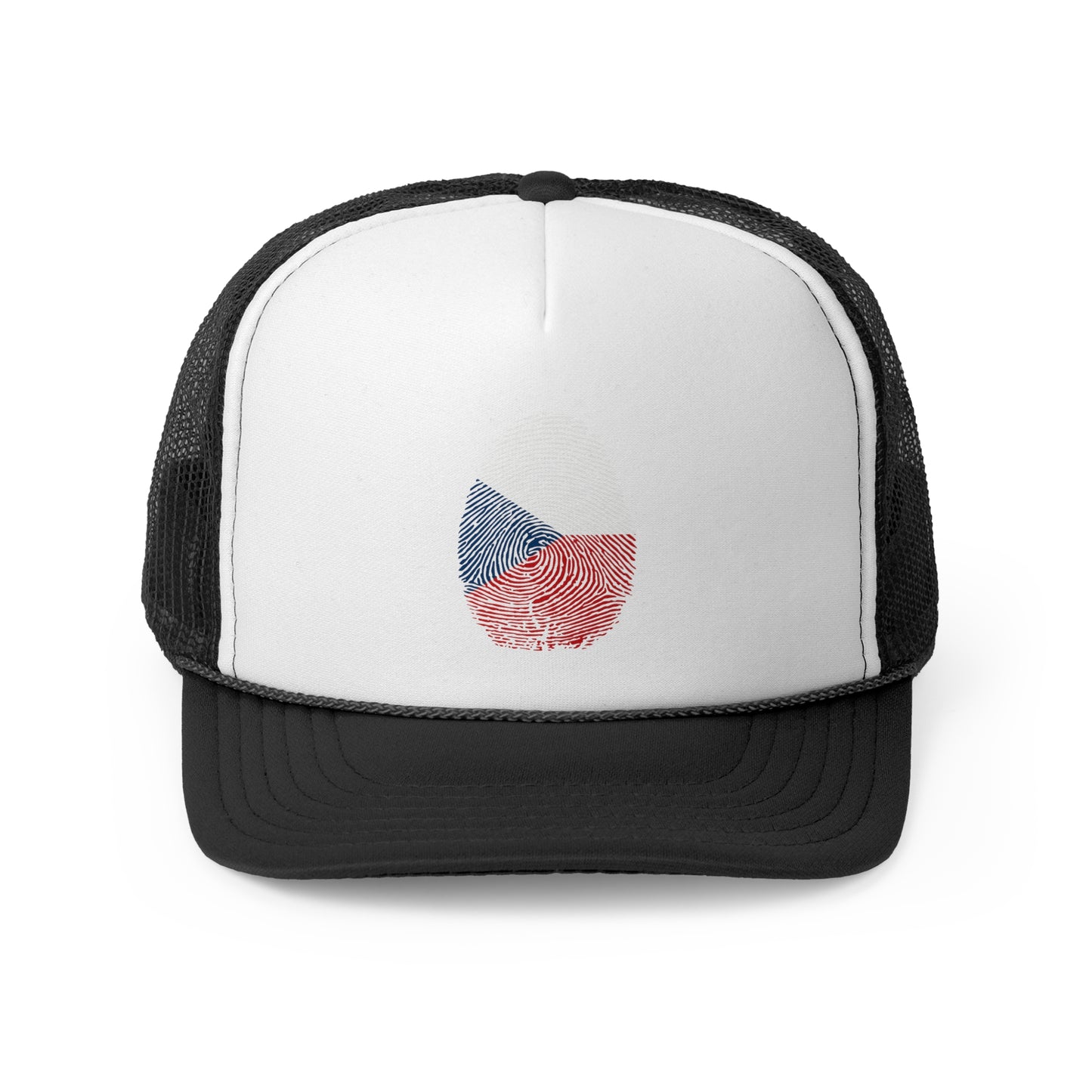 CZECHIA Fingerprint flag Soccer World Cup Fan Hat (UNISEX)
