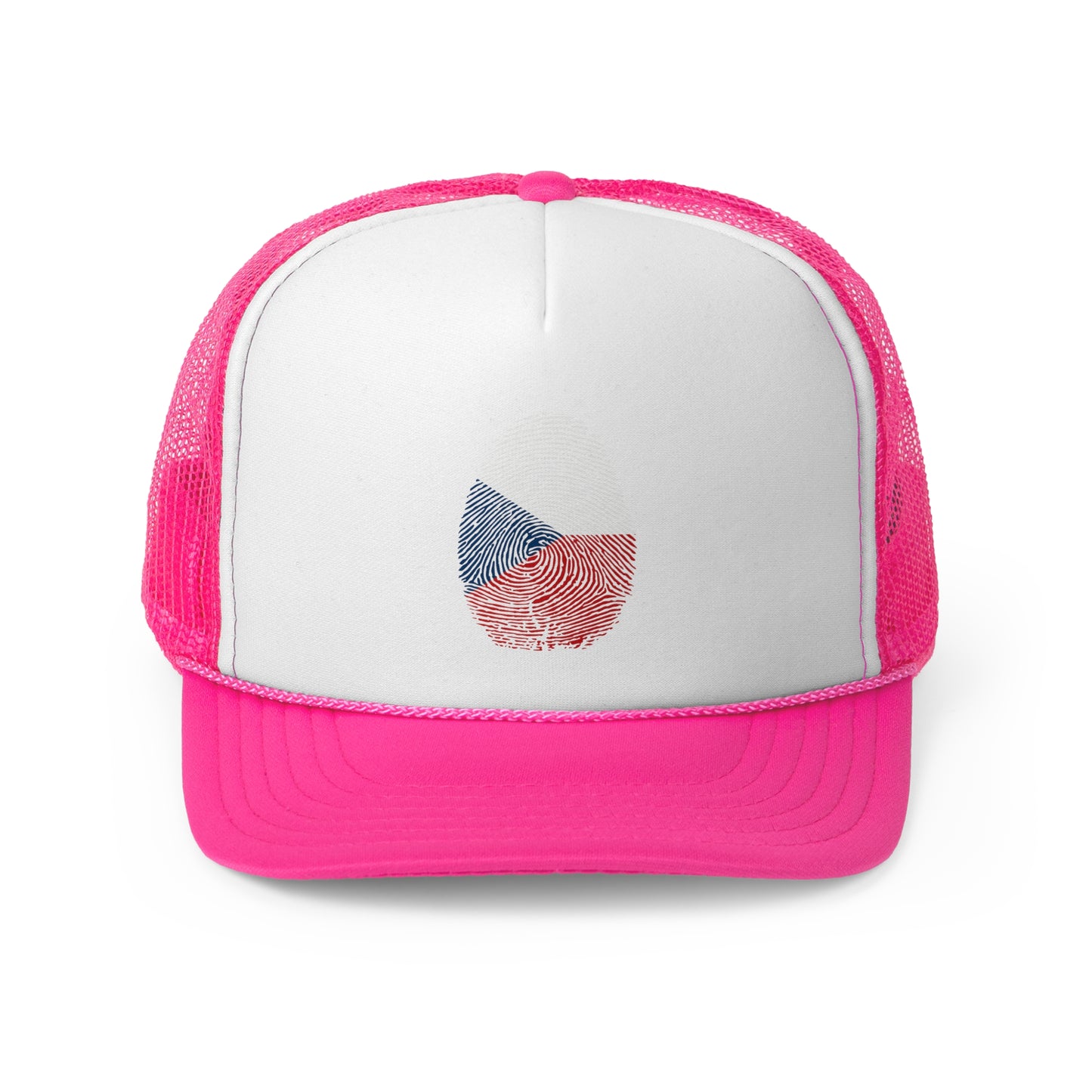 CZECHIA Fingerprint flag Soccer World Cup Fan Hat (UNISEX)