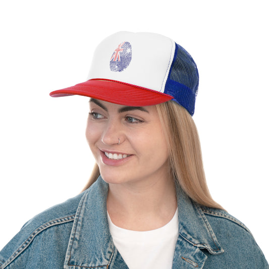AUSTRALIA Fingerprint flag Soccer World Cup Fan Hat (UNISEX)