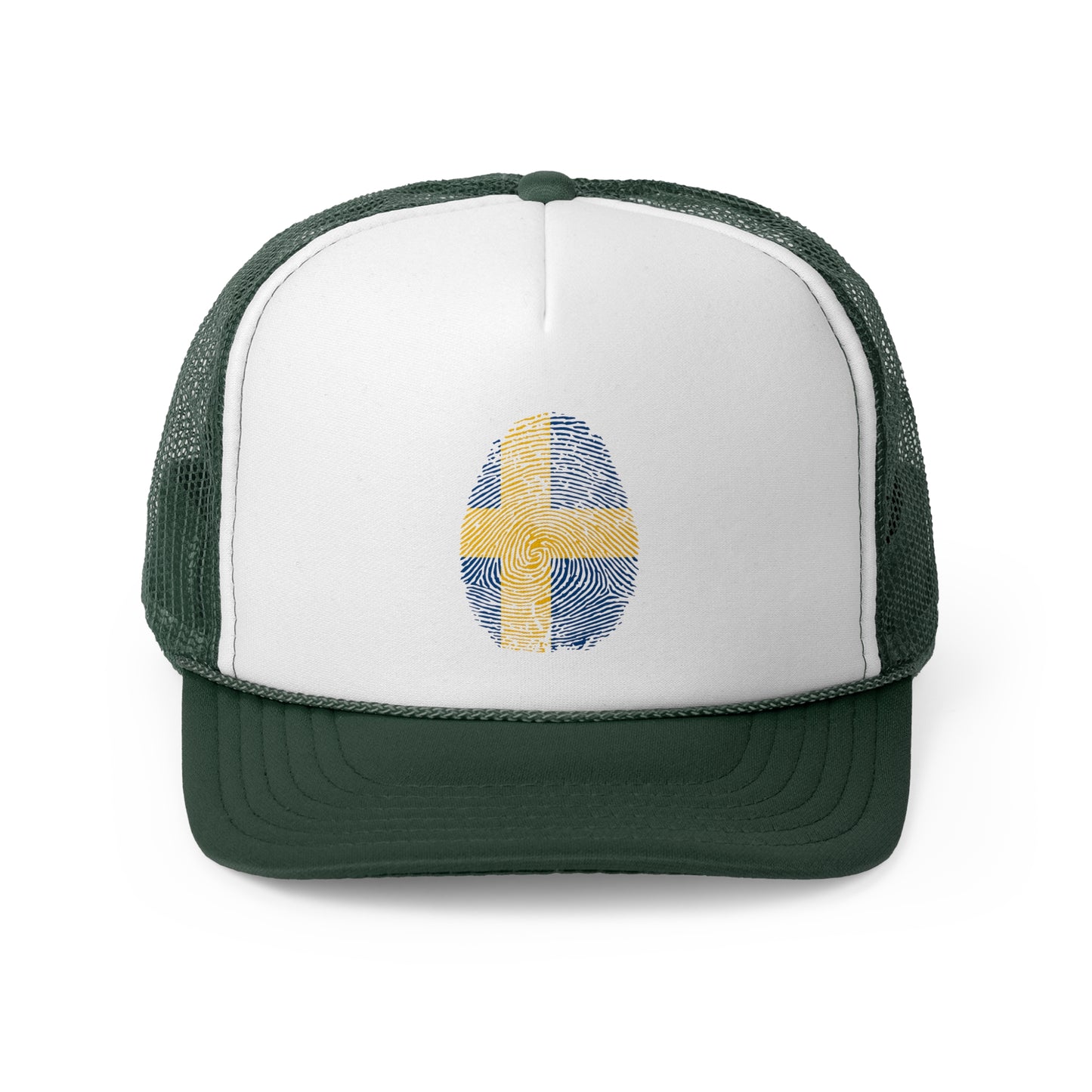 SWEEDEN Fingerprint flag Soccer World Cup Fan Hat (UNISEX)