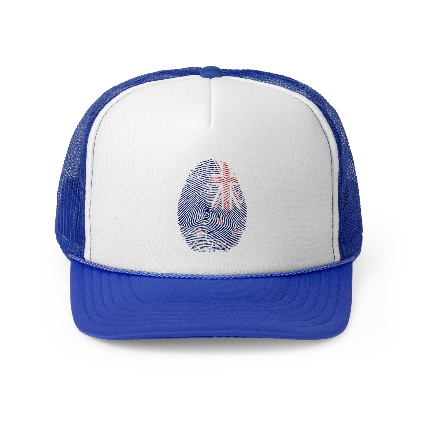 NEW ZEALAND Fingerprint flag Soccer World Cup Fan Hat (UNISEX)