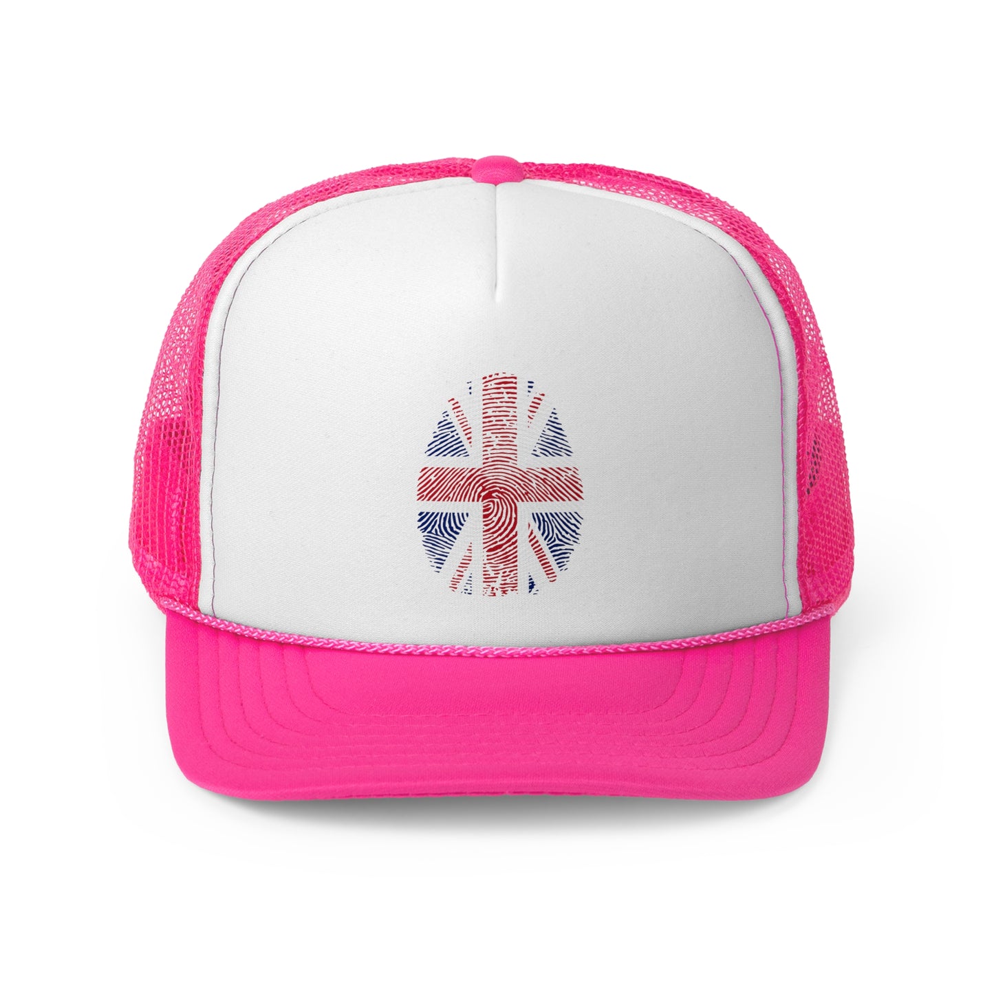 UK Fingerprint flag Soccer World Cup Fan Hat (UNISEX)